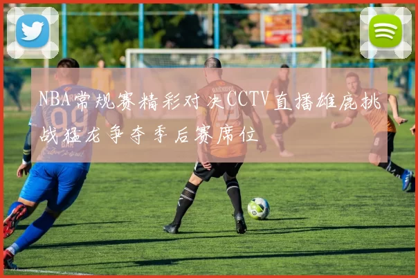 NBA常规赛精彩对决CCTV直播雄鹿挑战猛龙争夺季后赛席位